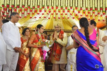 Celebs At Producer Ram Mohan Rao Daughter Wedding